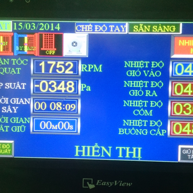 Máy sấy tầng sôi PD-FBD150